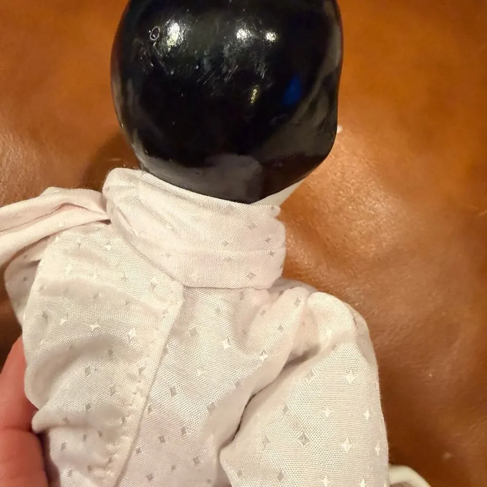 Vintage Balos Porcelain Flapper Doll - Art Deco Style - 19
